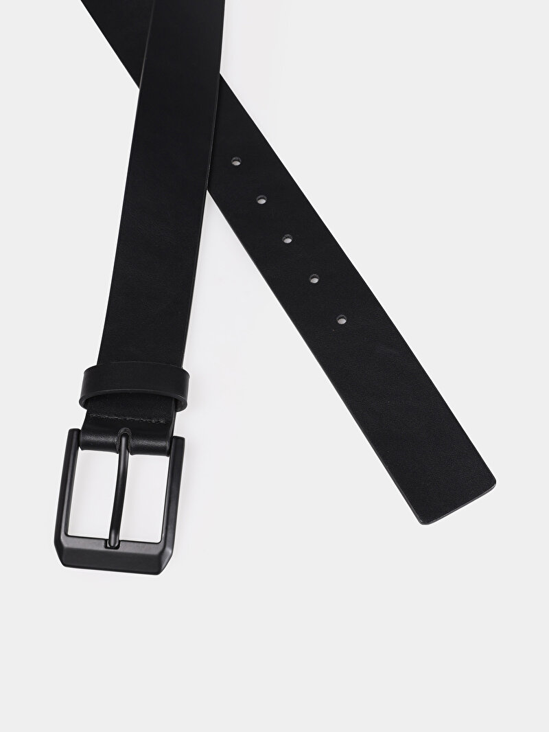 Показати інформацію про Ремінь Чоловічий Чорний  Cl1077056