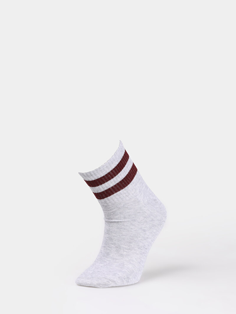 Зображення Шкарпетки Чоловічі Бордові  Cl1075872