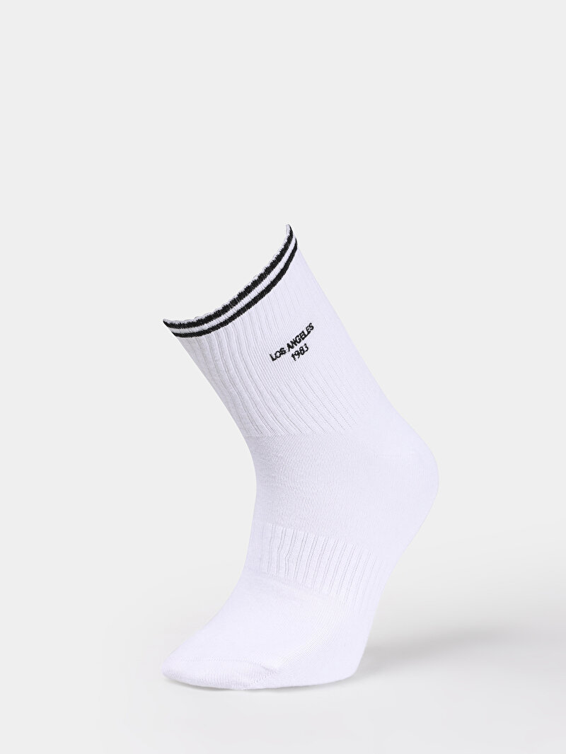 Зображення Шкарпетки Чоловічі Білі  Cl1075879