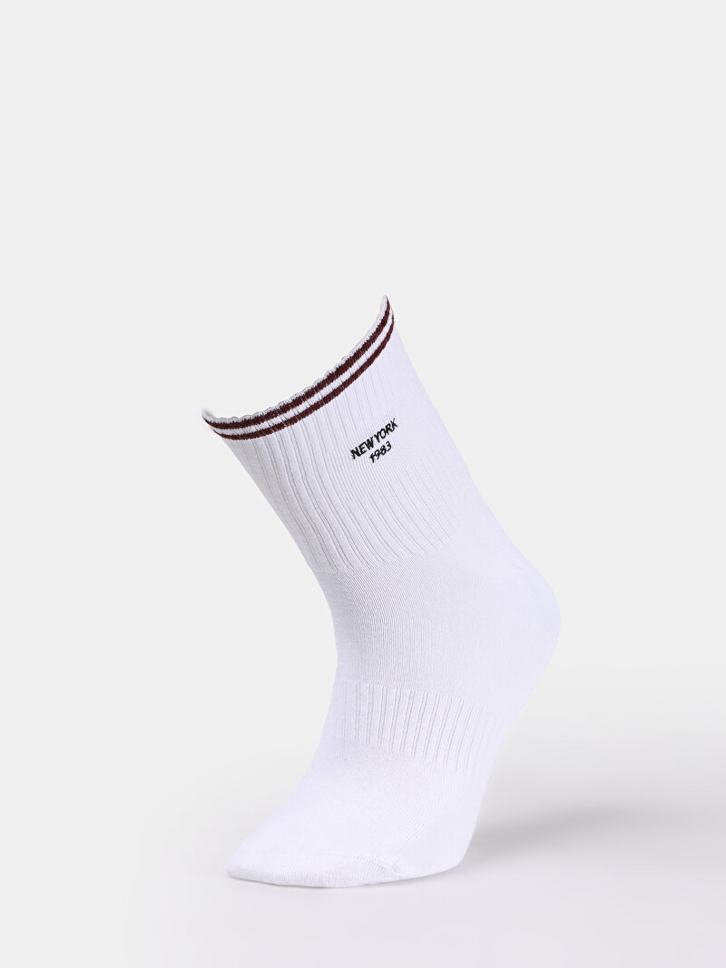 Зображення Шкарпетки Чоловічі Білі  Cl1075880