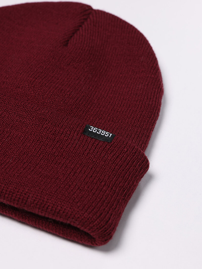 Показати інформацію про Шапка Чоловіча Бордова  Cl1076973