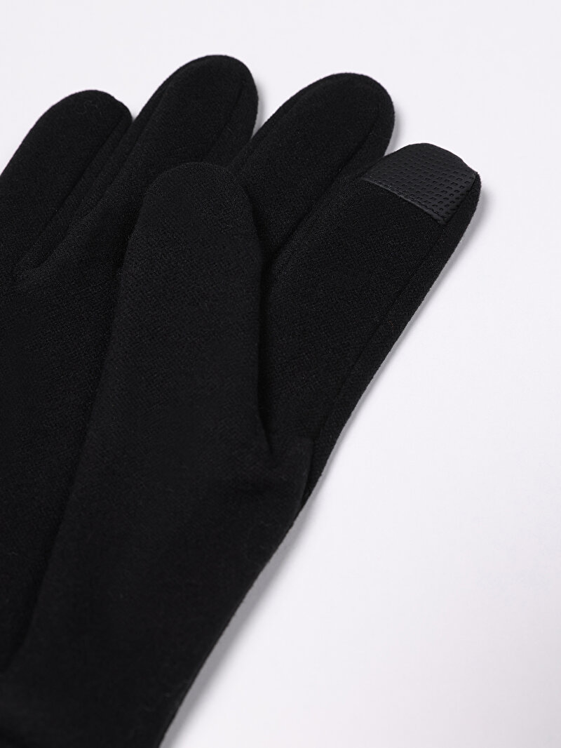 Показати інформацію про Рукавички Чоловічі Чорні  Cl1077007