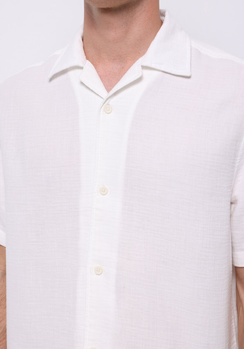 Зображення Сорочка З Коротким Рукавом Чоловіча Бежева Cl1073343