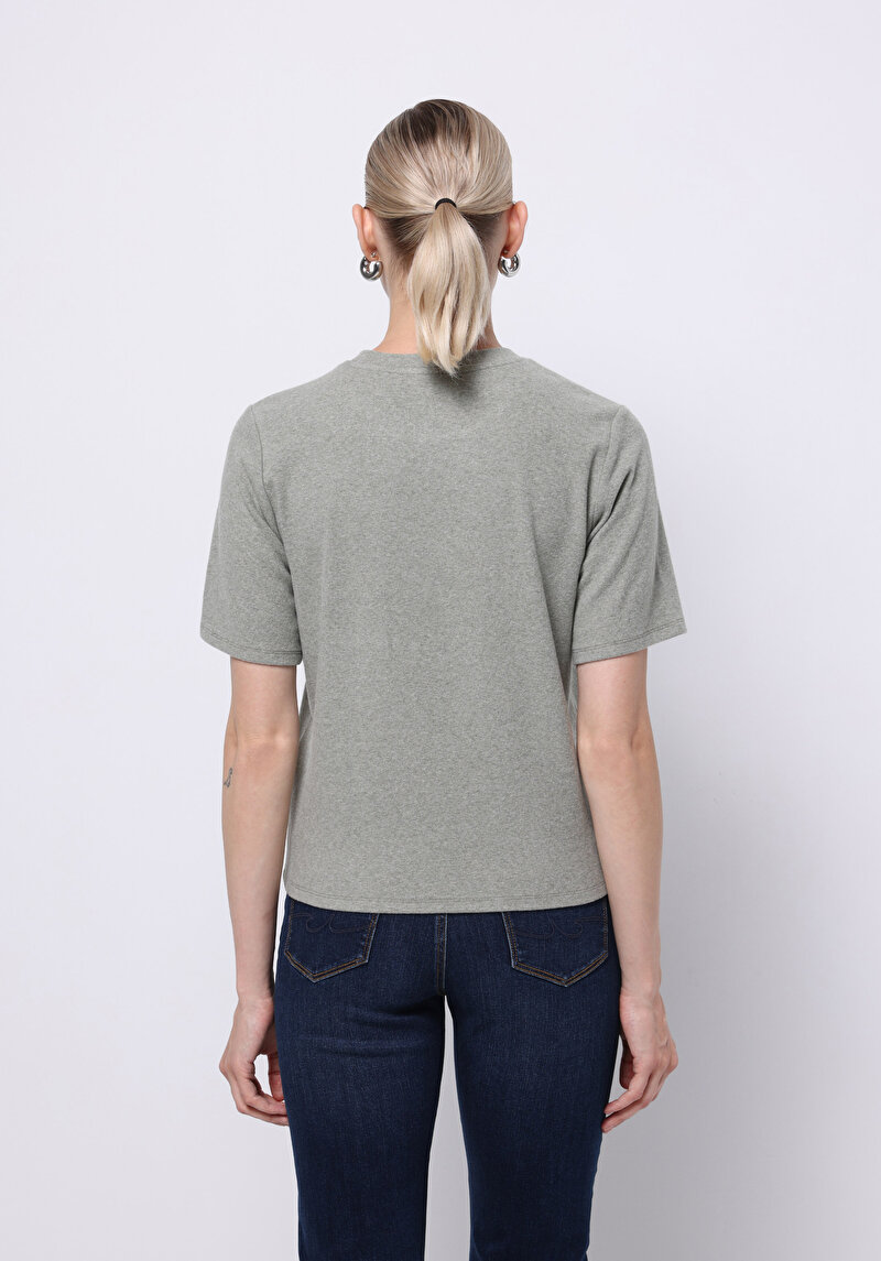 Показати інформацію про Футболка З Коротким Рукавом Жіноча Зелена  Cl1076361