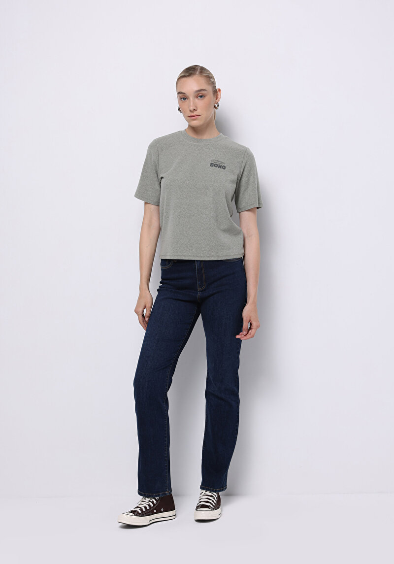 Показати інформацію про Футболка З Коротким Рукавом Жіноча Зелена  Cl1076361