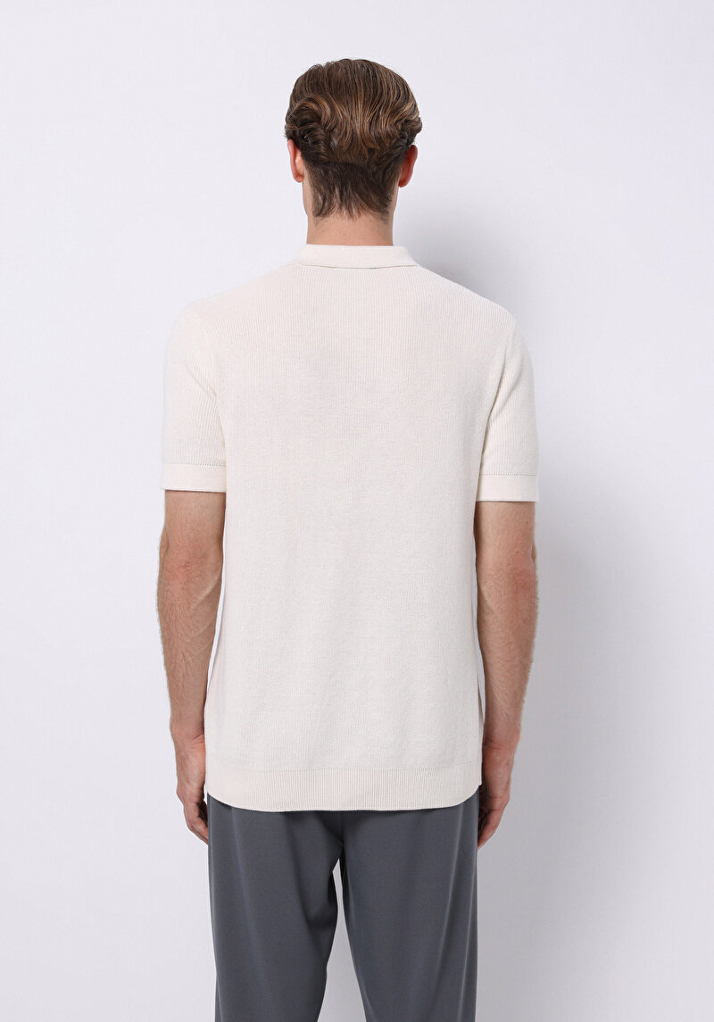 Показати інформацію про Светр Із Коротким Рукавом  Білий  Cl1075240