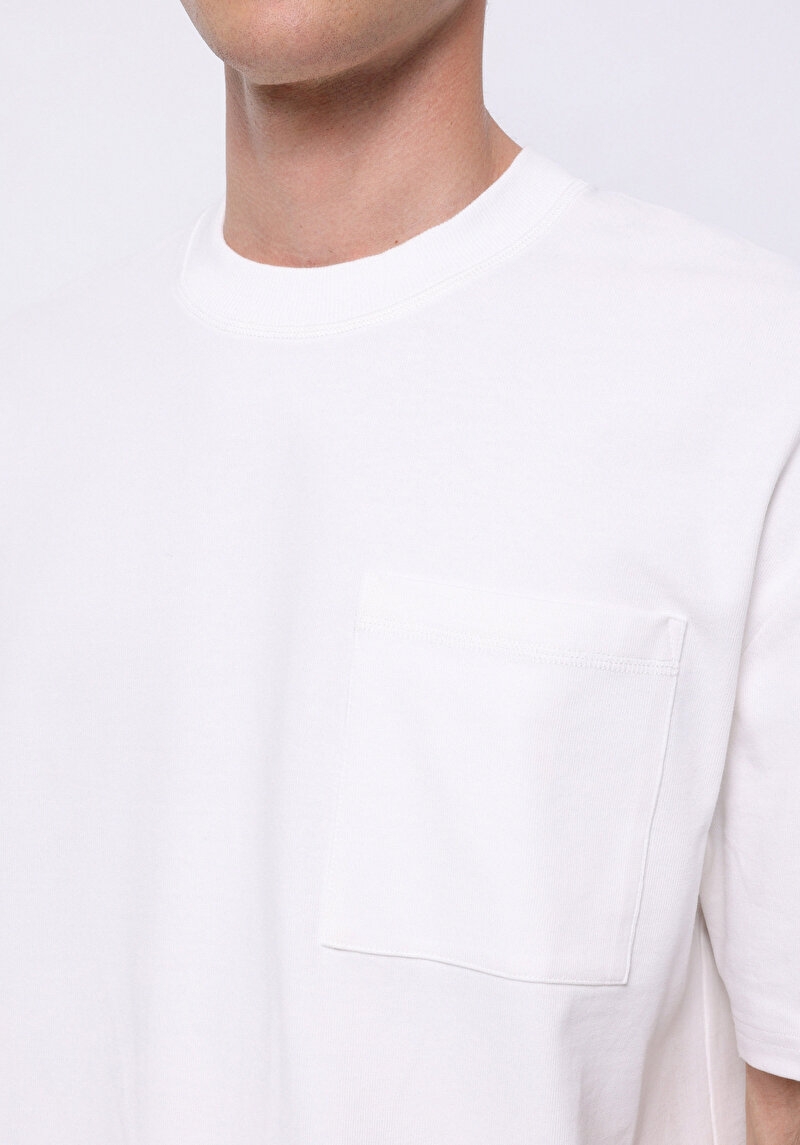 Показати інформацію про Футболка З Коротким Рукавом Чоловіча Біла  Cl1075370