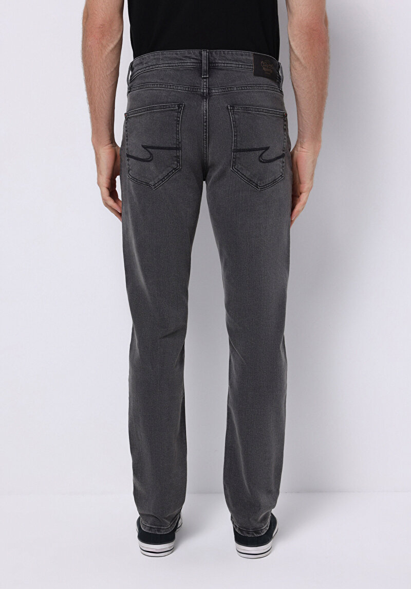 Зображення 044 Karl Джинси Чоловічі Чорні Прямого Крою Cl1076839
