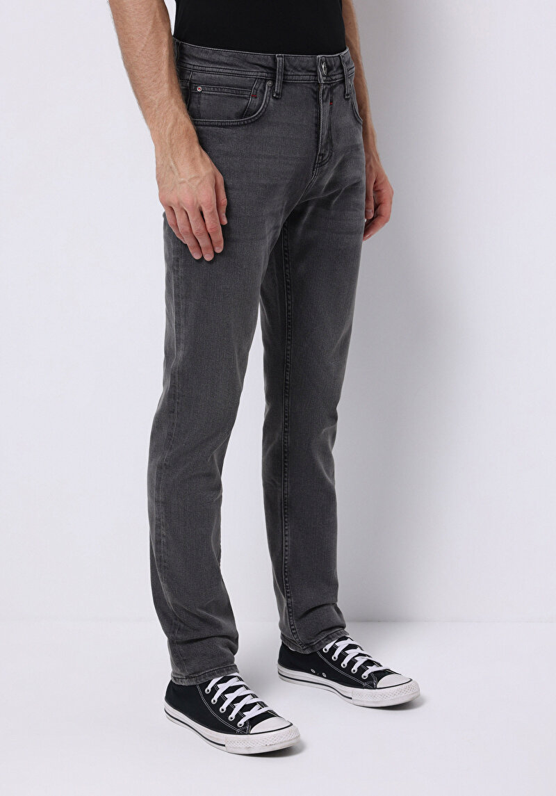 Зображення 044 Karl Джинси Чоловічі Чорні Прямого Крою Cl1076839