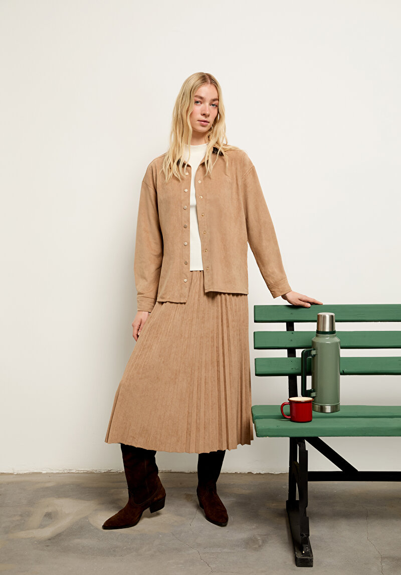 Зображення Спідниця Жіноча Коричнева  Cl1075492