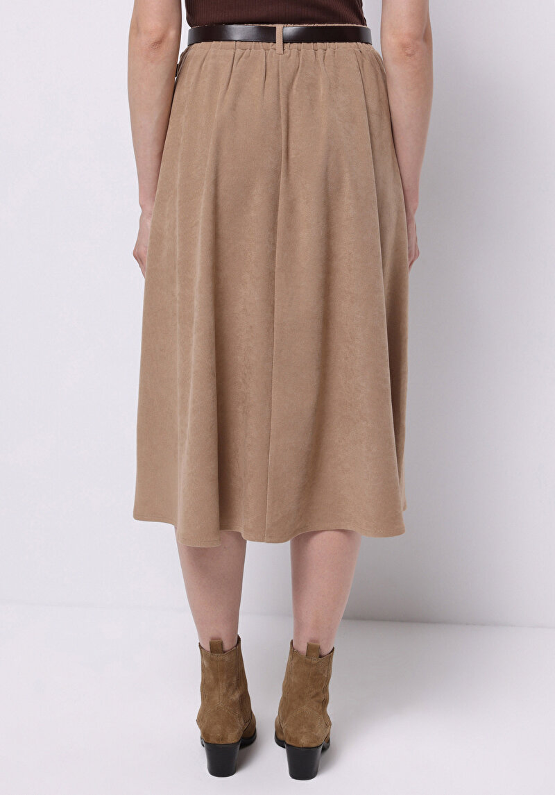 Показати інформацію про Спідниця Жіноча Бежева  Cl1075580