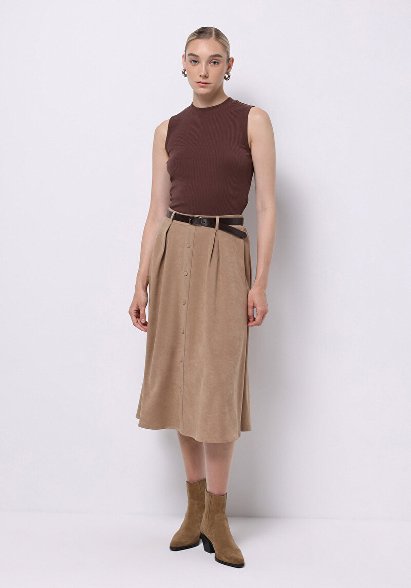 Зображення Спідниця Жіноча Бежева Cl1075580