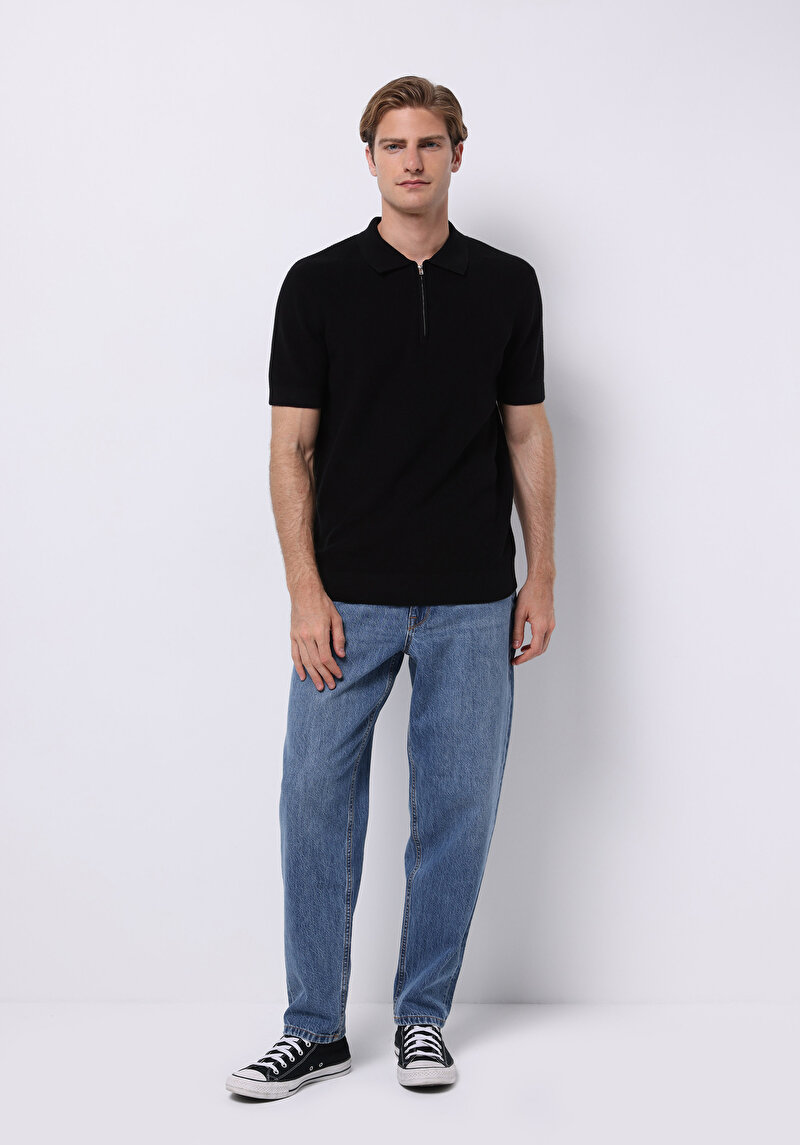 Показати інформацію про Светр Із Коротким Рукавом  Чорний  Cl1075240