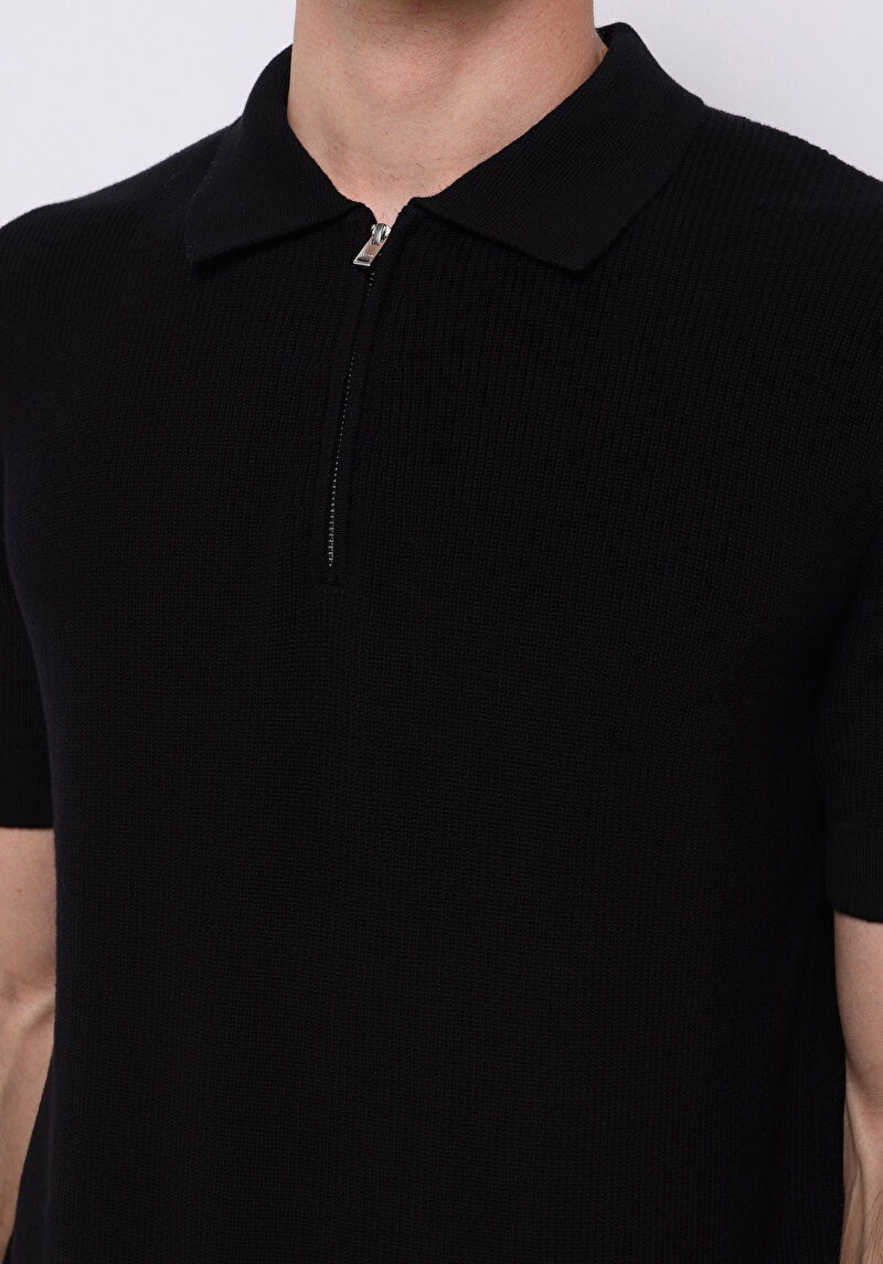 Показати інформацію про Светр Із Коротким Рукавом  Чорний  Cl1075240