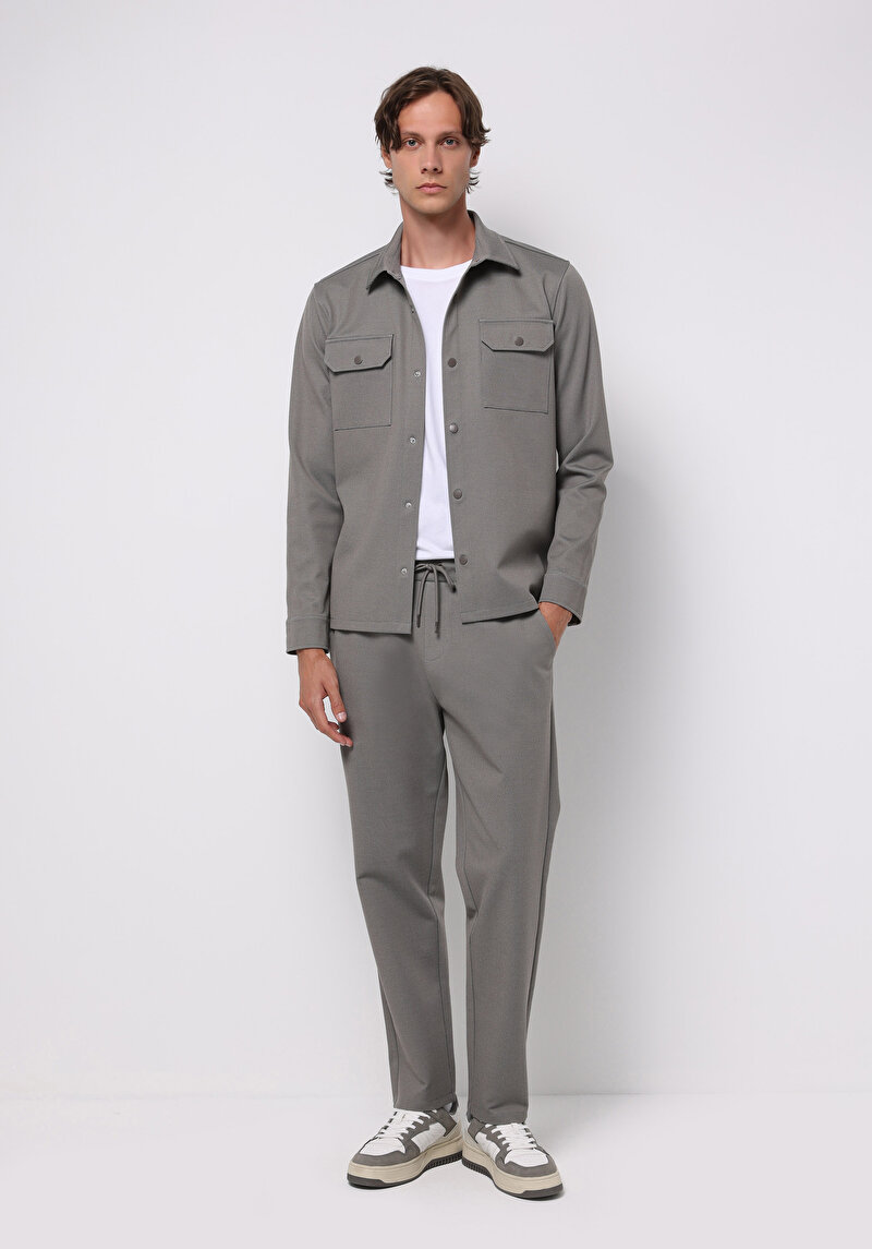 Зображення Спортивні Брюки Чоловічі Сірі  Cl1075371