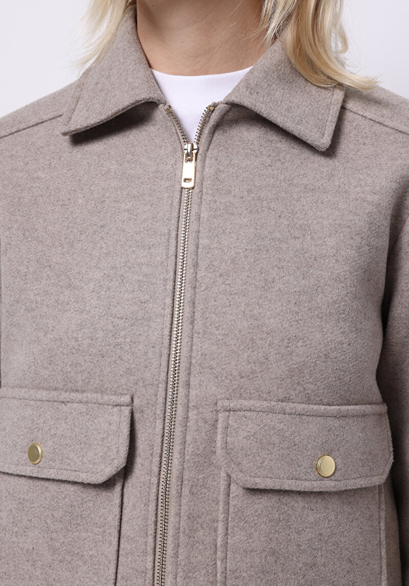 Показати інформацію про Куртка Жіноча Бежева  Cl1075714