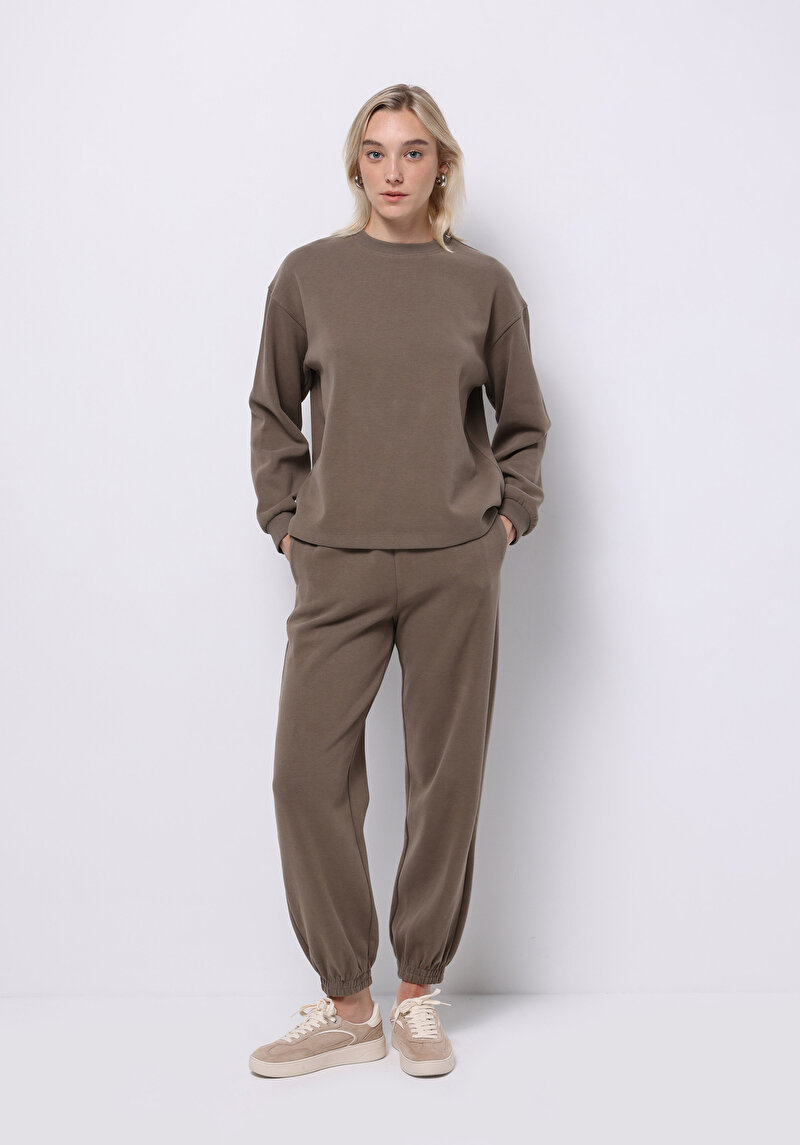 Зображення Спортивні Брюки Жіночі Бежеві Cl1076454