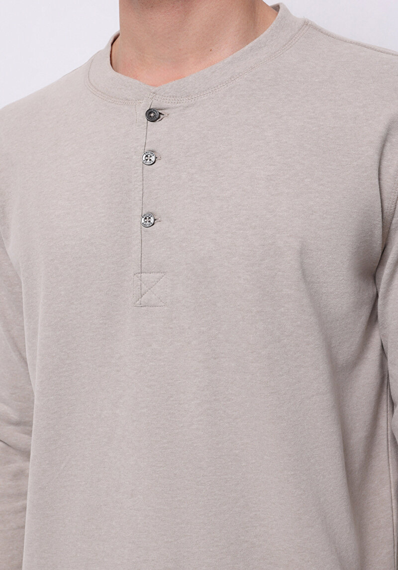 Зображення Футболка З Довгим Рукавом Чоловіча Сіра Cl1065875
