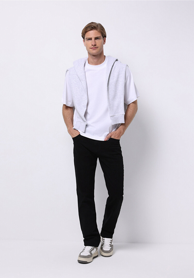 Зображення 045 David Джинси Чоловічі Чорні Класичного Крою Cl1076017