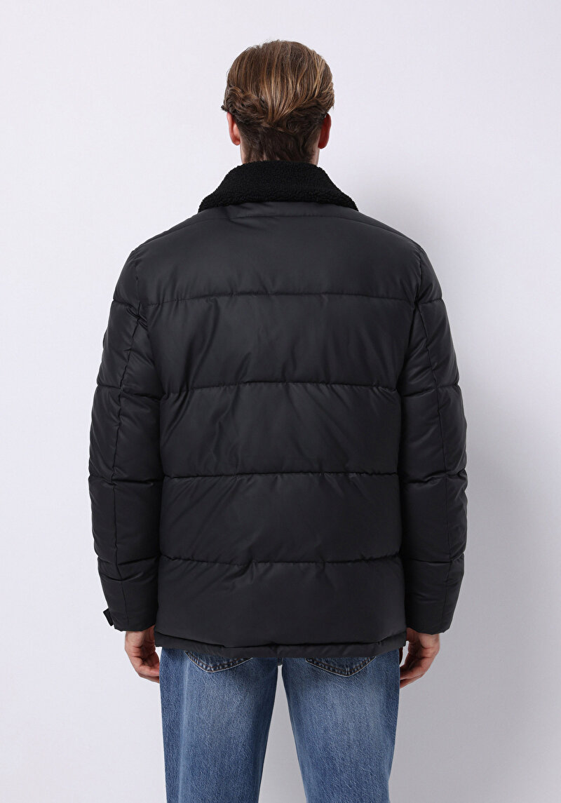 Зображення Куртка З Еко-шкіри Чоловіча Чорна Cl1076201