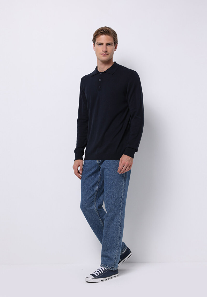 Показати інформацію про Светр Чоловічий Синій  Cl1076070