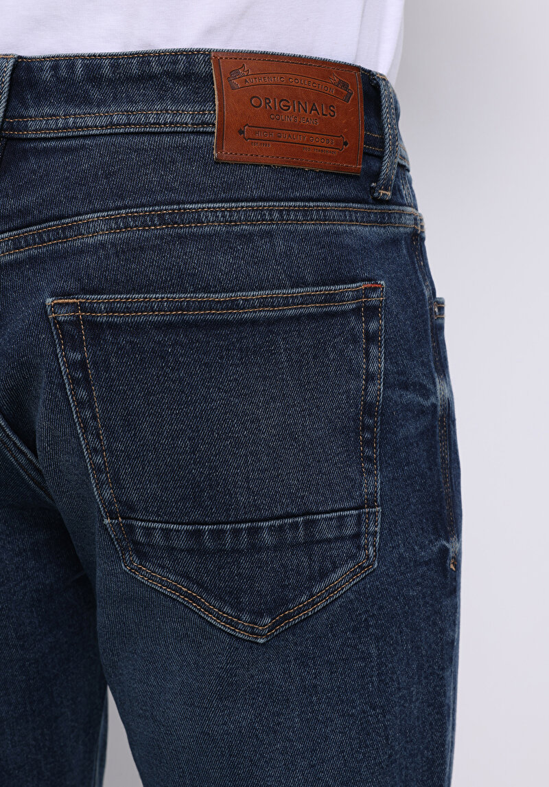 Показати інформацію про 045 David Джинси Чоловічі Блакитні Класичного Крою Cl1076547