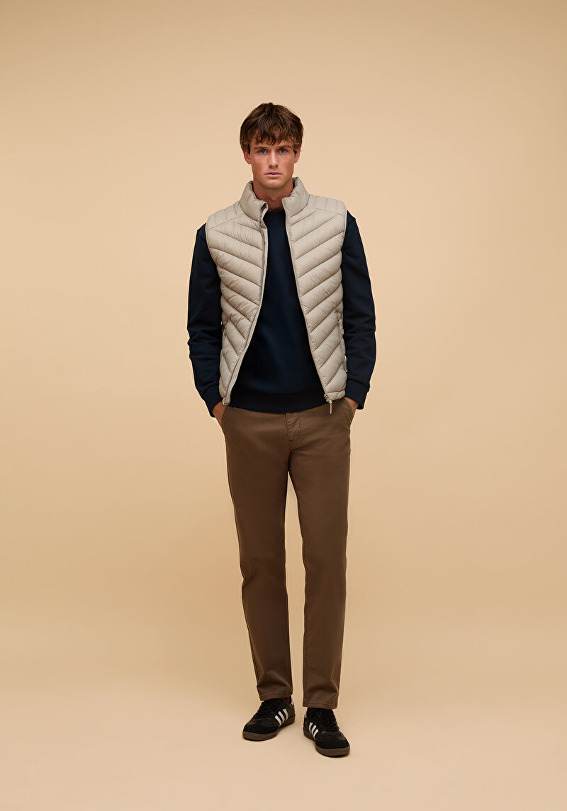 Зображення Жилет Чоловічий Бежевий  Cl1071238