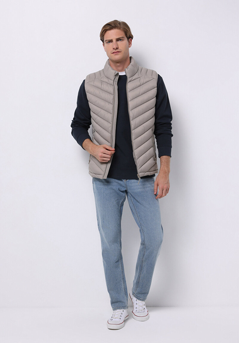 Зображення Жилет Чоловічий Бежевий Cl1071238