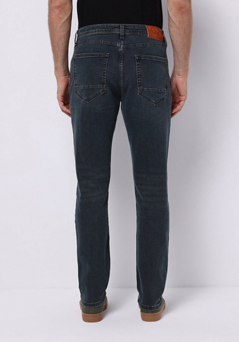 Зображення 044 Karl Джинси Чоловічі Зелені Прямого Крою Cl1075989