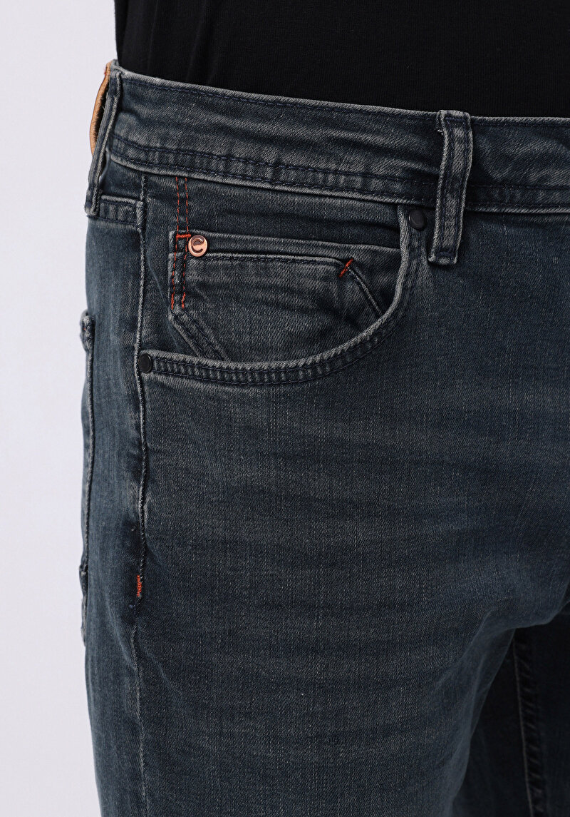 Показати інформацію про 044 Karl Джинси Чоловічі Зелені Прямого Крою Cl1075989