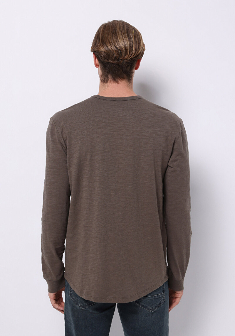 Зображення Футболка З Довгим Рукавом Чоловіча Сіра Cl1076432