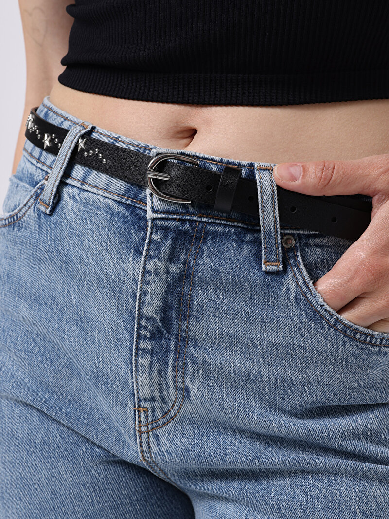 Зображення Ремінь Жіночий Чорний  Cl1076136