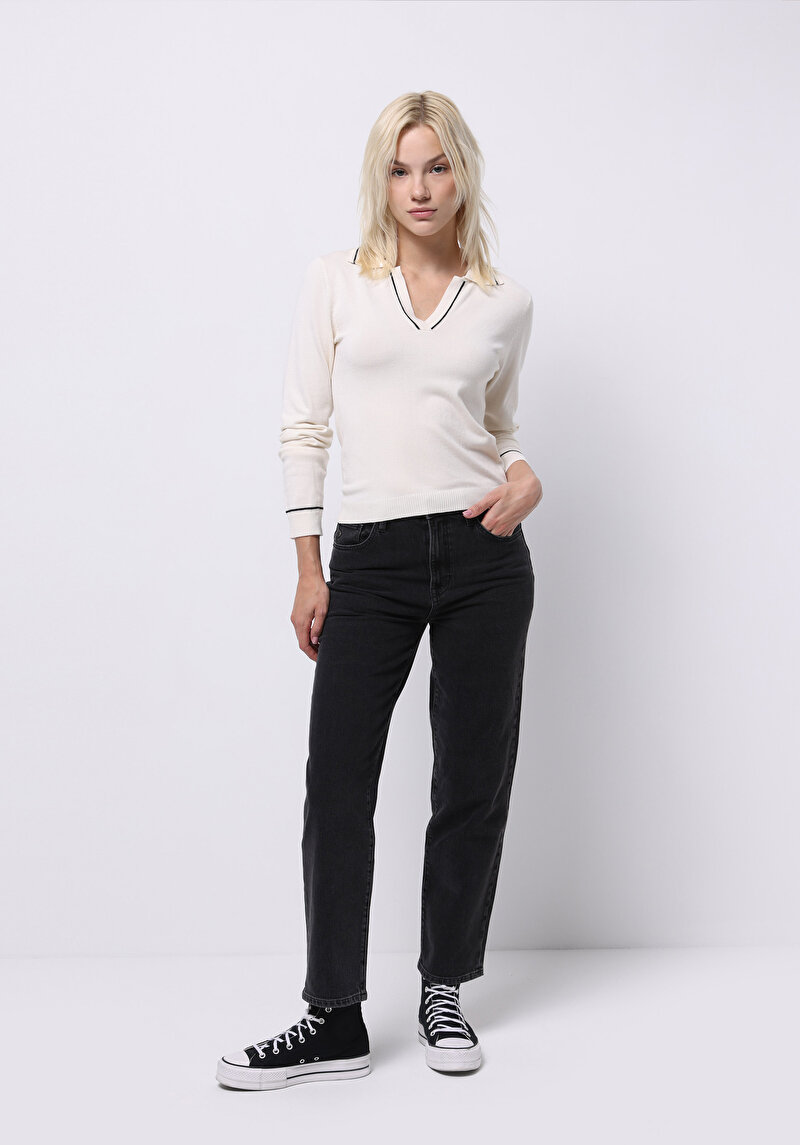 Зображення 884 Lauren Джинси Жіночі Чорні Прямого Крою Cl1076565