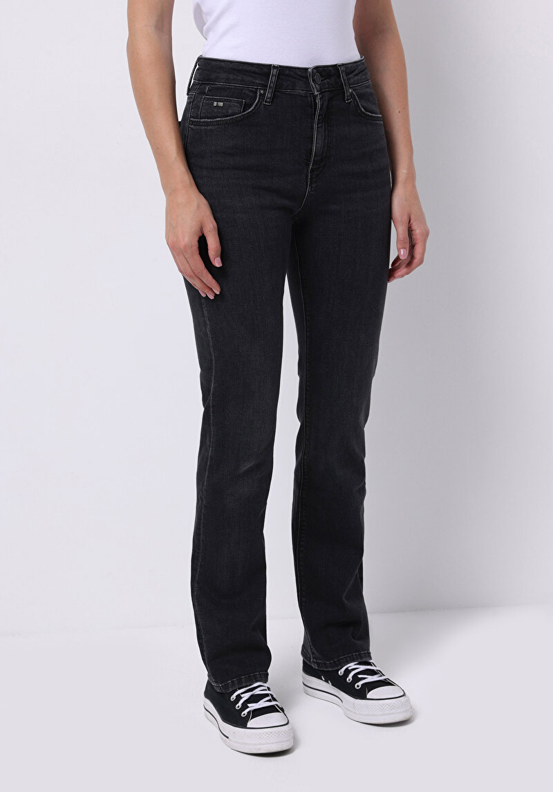 Зображення 792 Mila Джинси Жіночі Чорні Класичного Крою Cl1076847