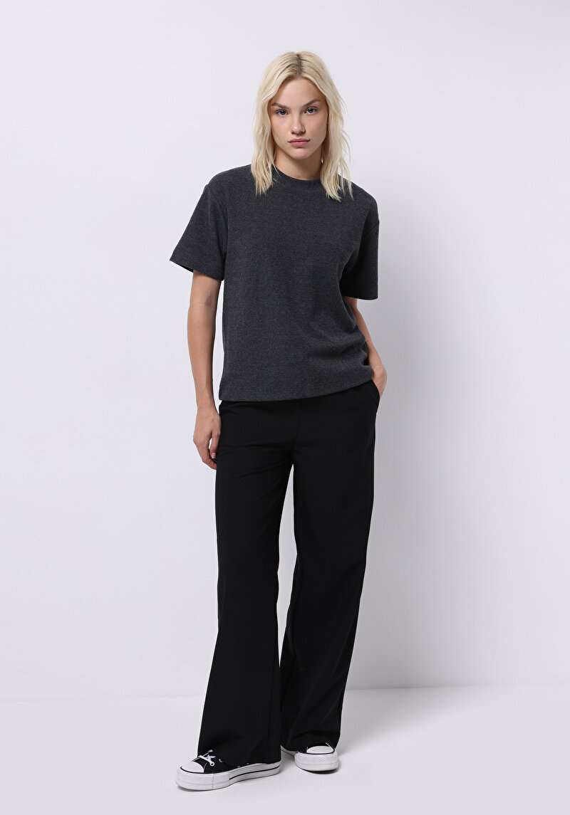 Зображення Светр Із Коротким Рукавом Жіночий Сірий Cl1077171