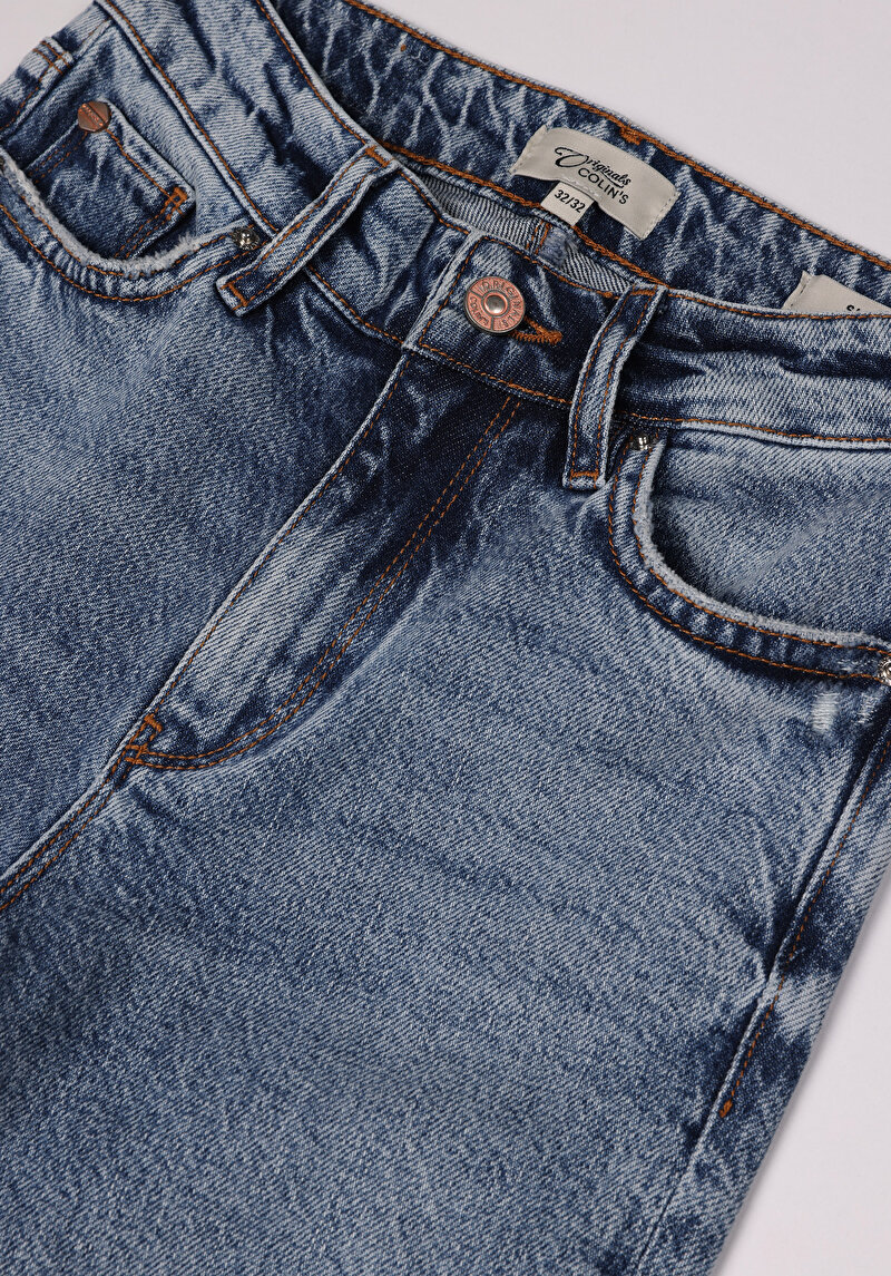 Зображення 703 Carla Джинси Жіночі Блакитні Вузького Крою Cl1074858