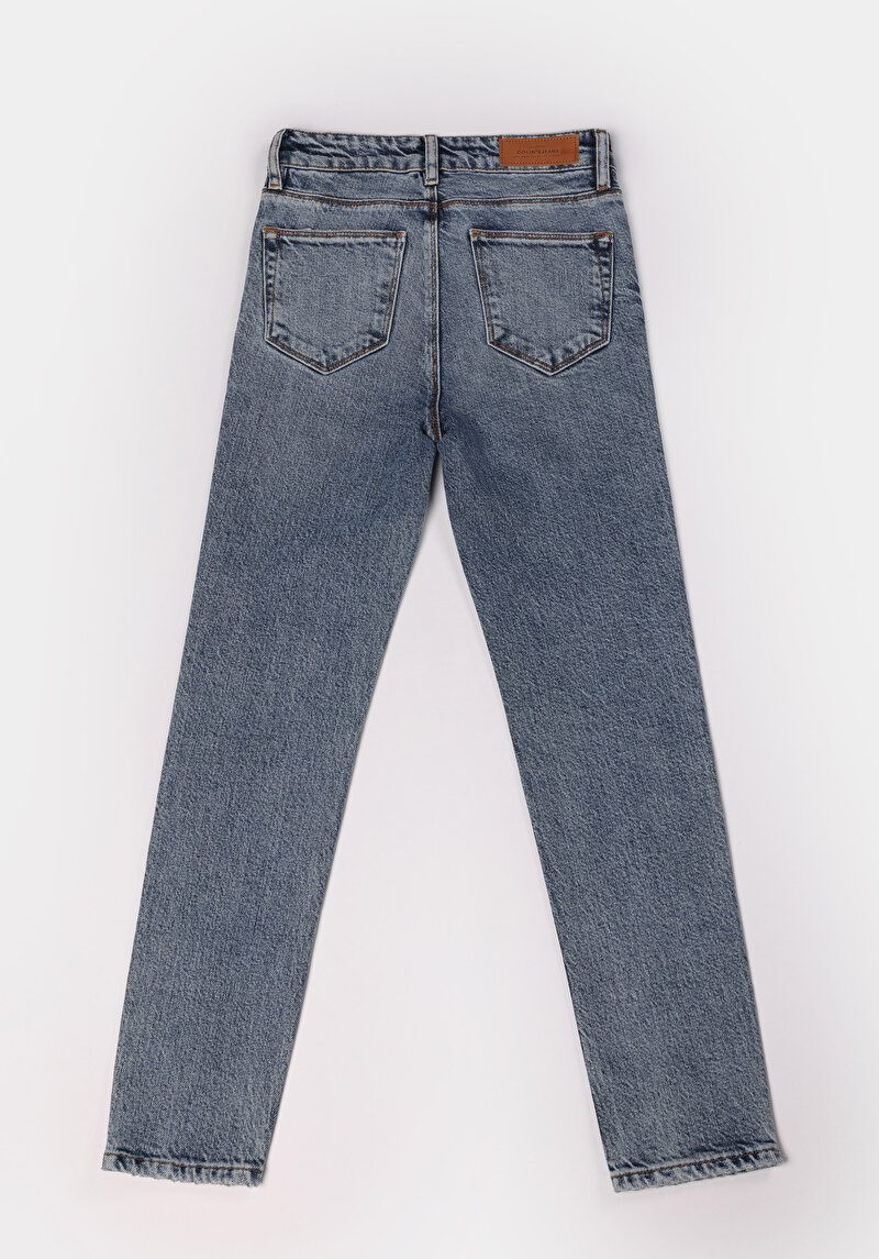 Зображення 703 Carla Джинси Жіночі Блакитні Вузького Крою Cl1074858