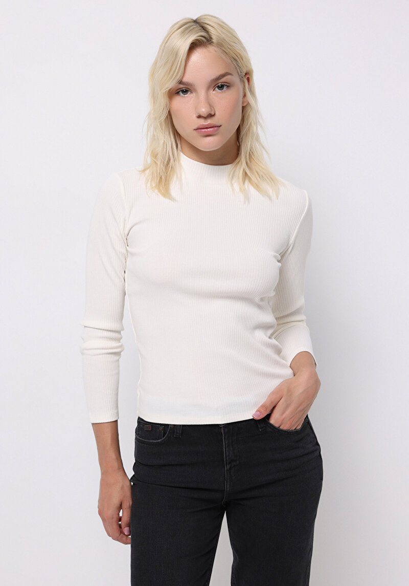 Зображення Пуловер Жіночий Білий  Cl1076035