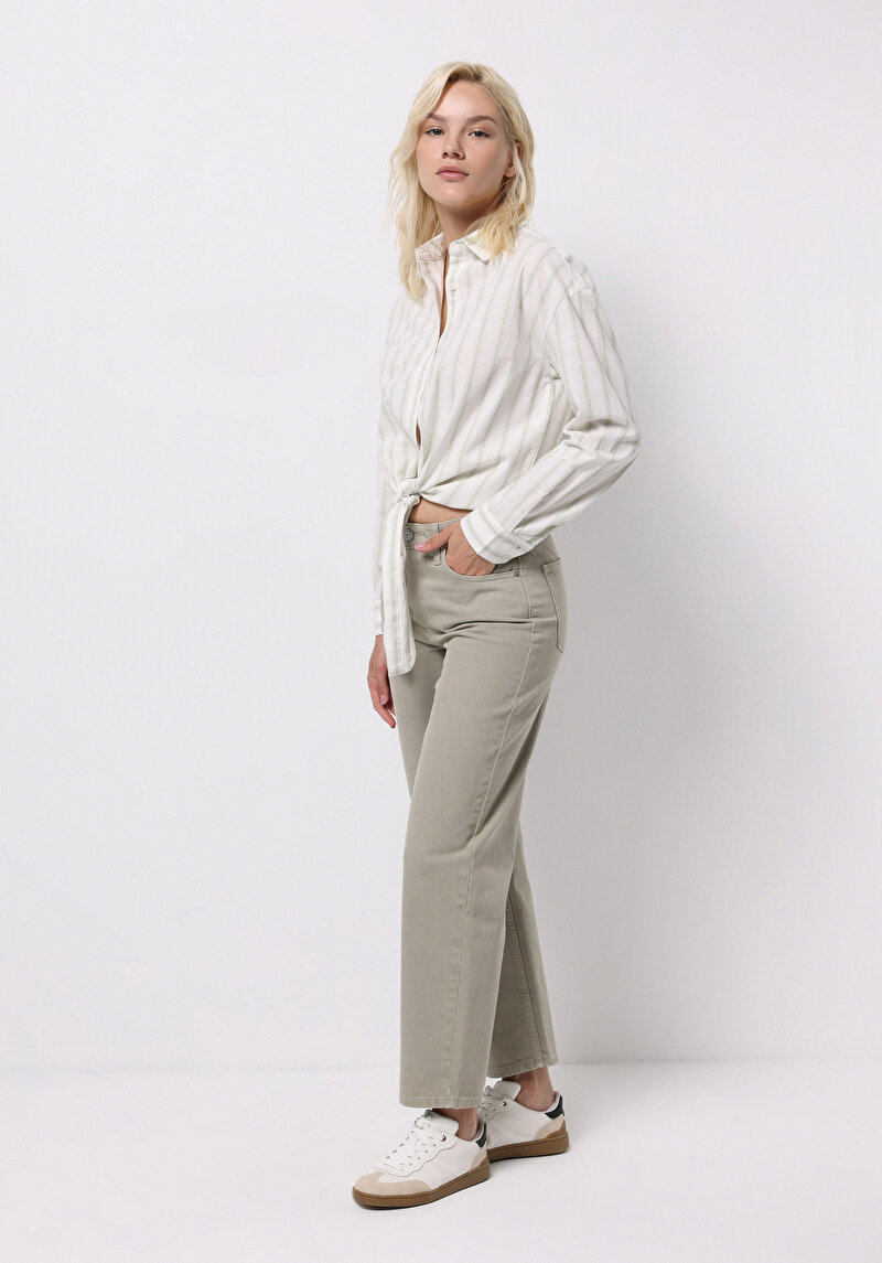 Зображення Брюки Жіночі Зелені Cl1076105