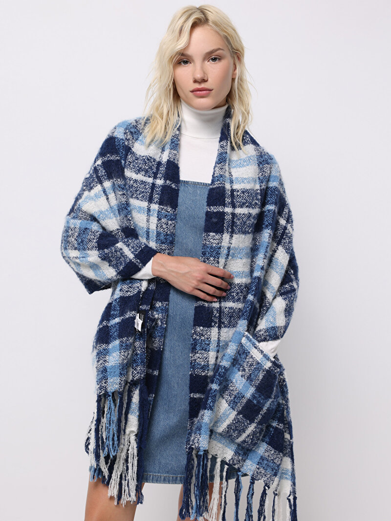 Зображення Шарф Жіночий Блакитний Cl1077041