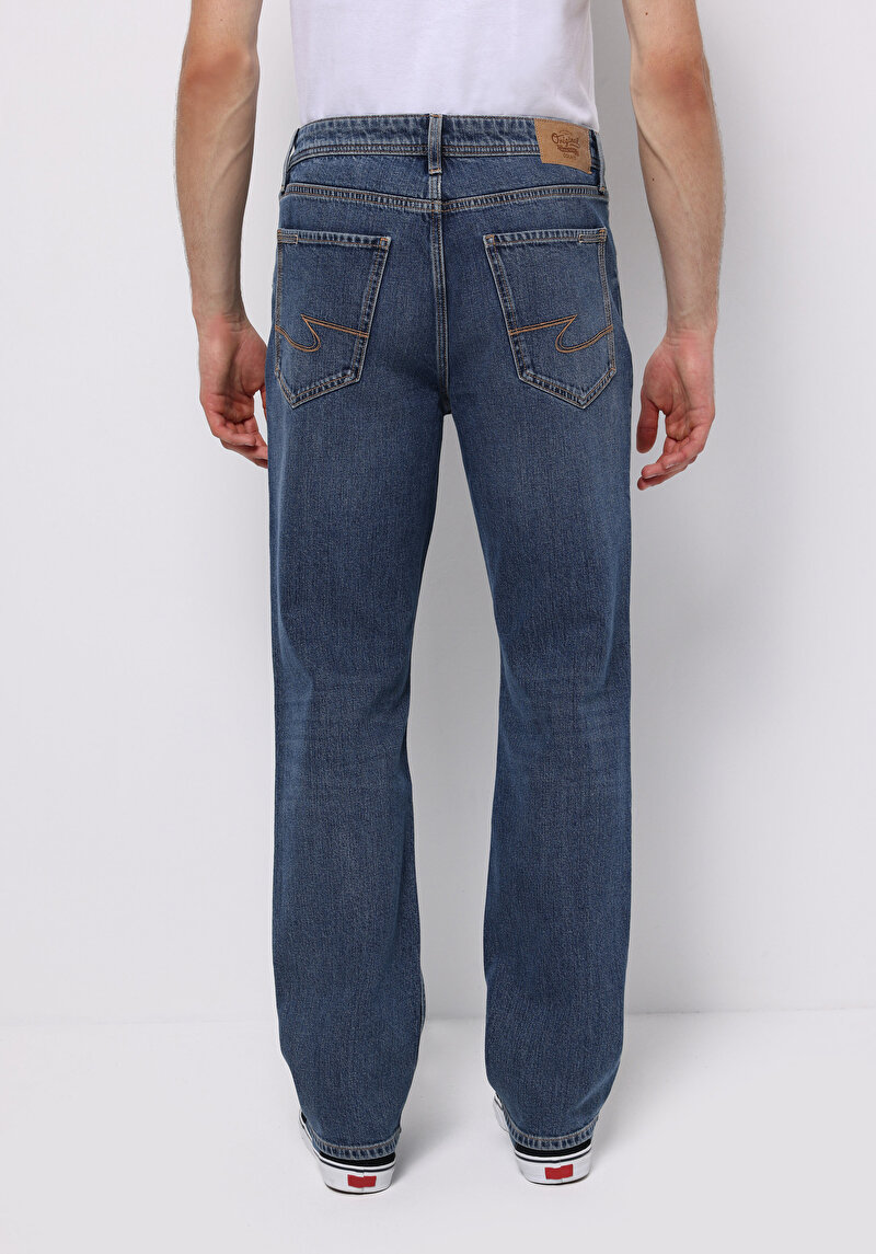 Зображення 045 David Джинси Чоловічі Блакитні Класичного Крою Cl1076009