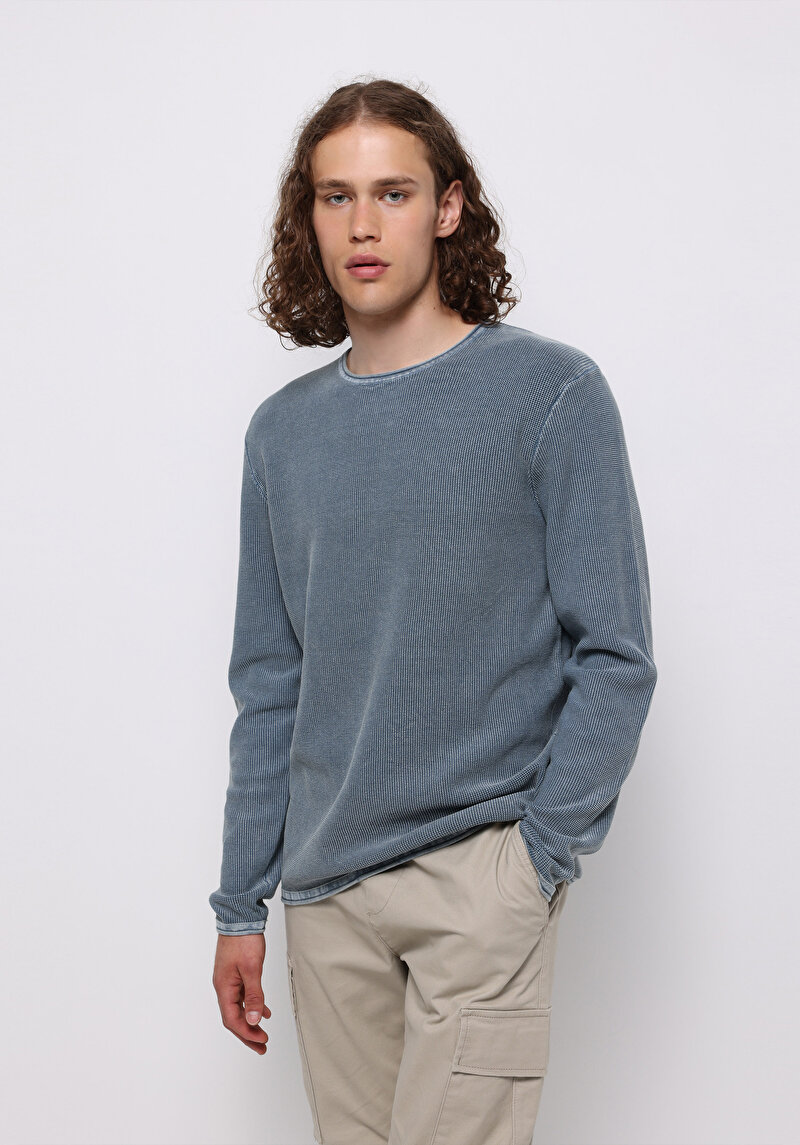 Зображення Светр Чоловічий Блакитний  Cl1076274