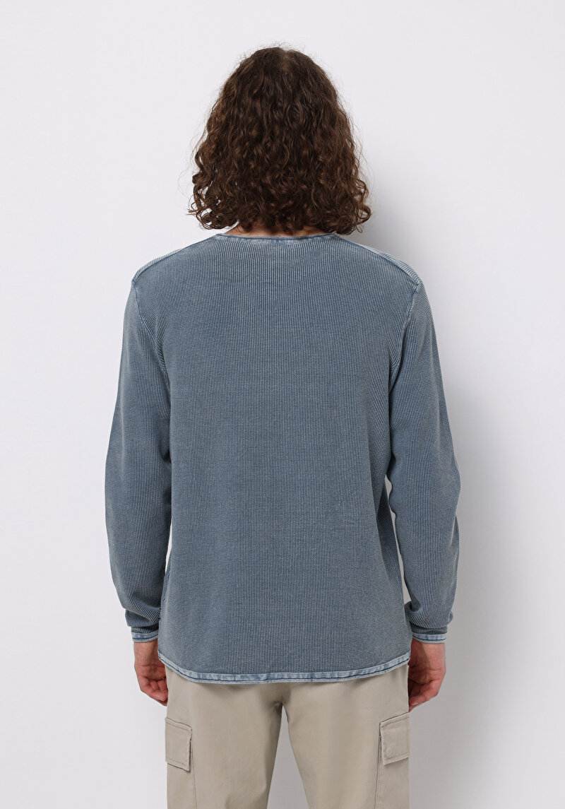 Показати інформацію про Светр Чоловічий Блакитний  Cl1076274