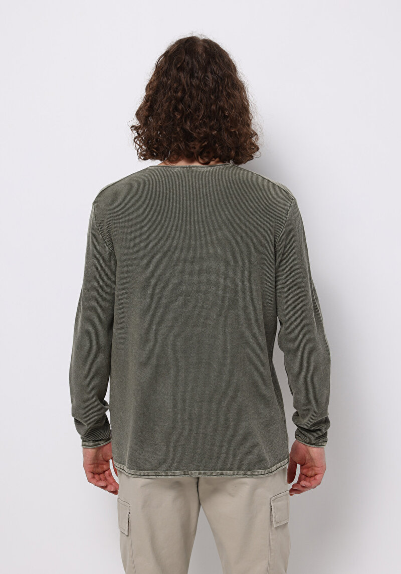 Показати інформацію про Светр Чоловічий Зелений  Cl1076274