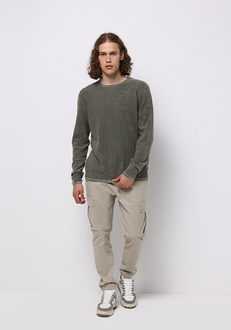 Показати інформацію про Светр Чоловічий Зелений  Cl1076274