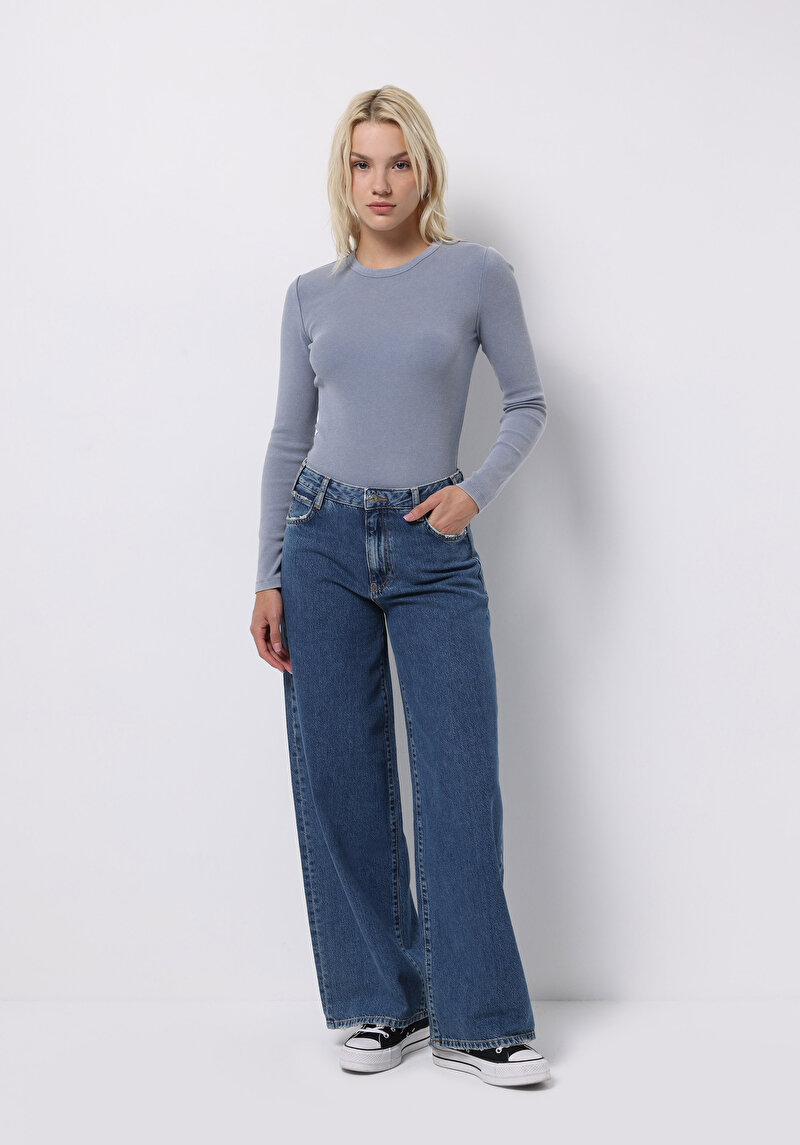 Зображення Джинси Жіночі Блакитні  Cl1075992