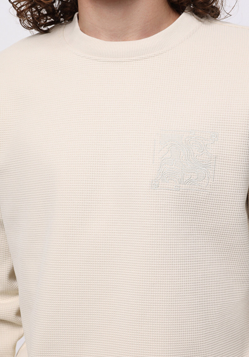 Показати інформацію про Толстовка Чоловіча Бежева  Cl1075351