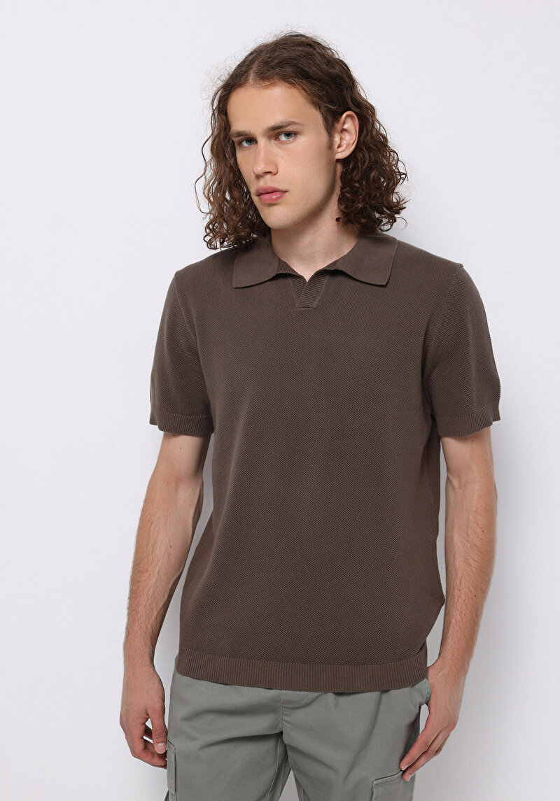 Зображення Светр Із Коротким Рукавом  Бежевий  Cl1075916