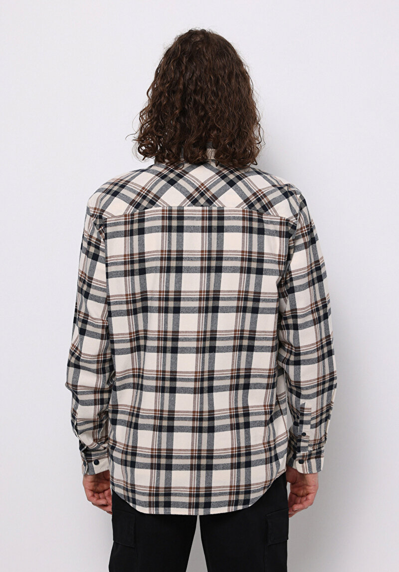 Зображення Сорочка З Довгим Рукавом Чоловіча Бежева Cl1076507