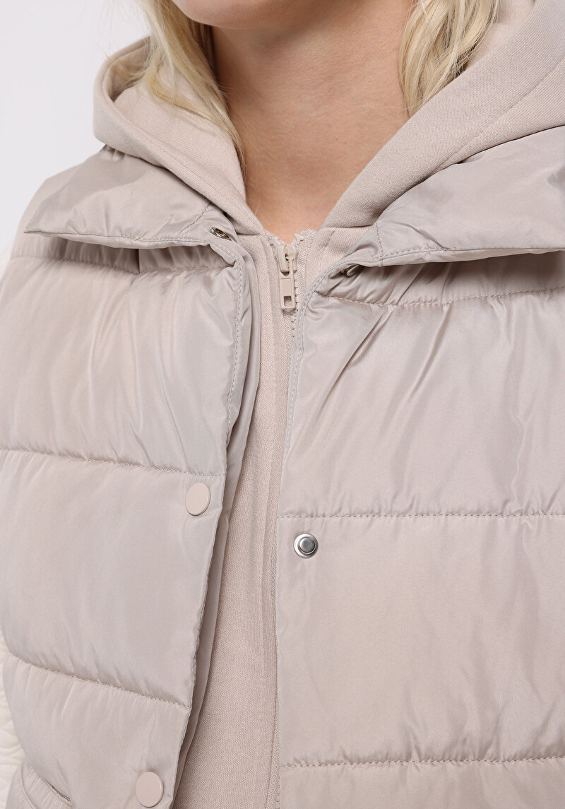 Показати інформацію про Жилет Жіночий Бежевий  Cl1075669